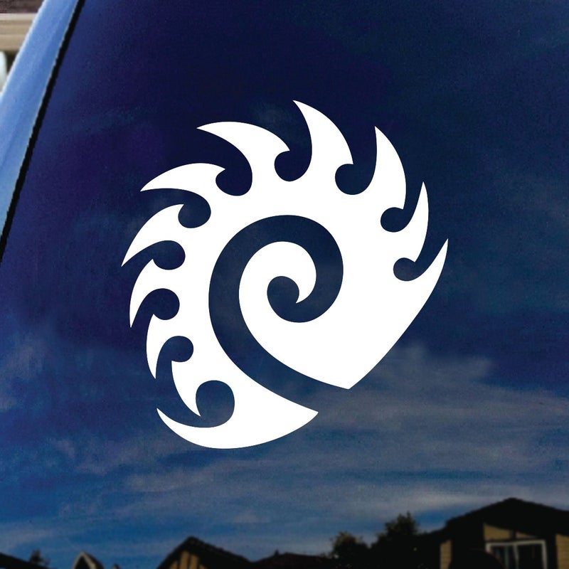 SoCoolDesign Star Craft Zerg Car Window Vinyl Decal Sticker 4" Tall